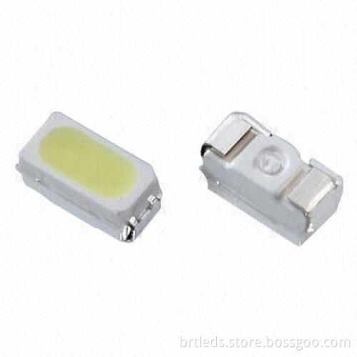 3014 White SMD LED, PLCC-2 Package, 1500-3500mcd, 3.0 x 1.4 x 0.8mm